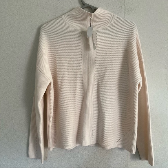 Haven Well Within Cream Cashmere Sweater Womens Medium Lounge Comfort - Picture 1 of 8
